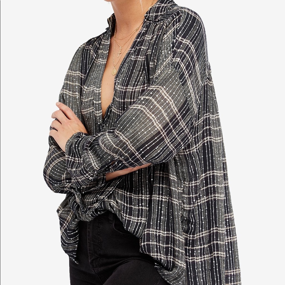 Free People Fearless Love Pullover Tunic S